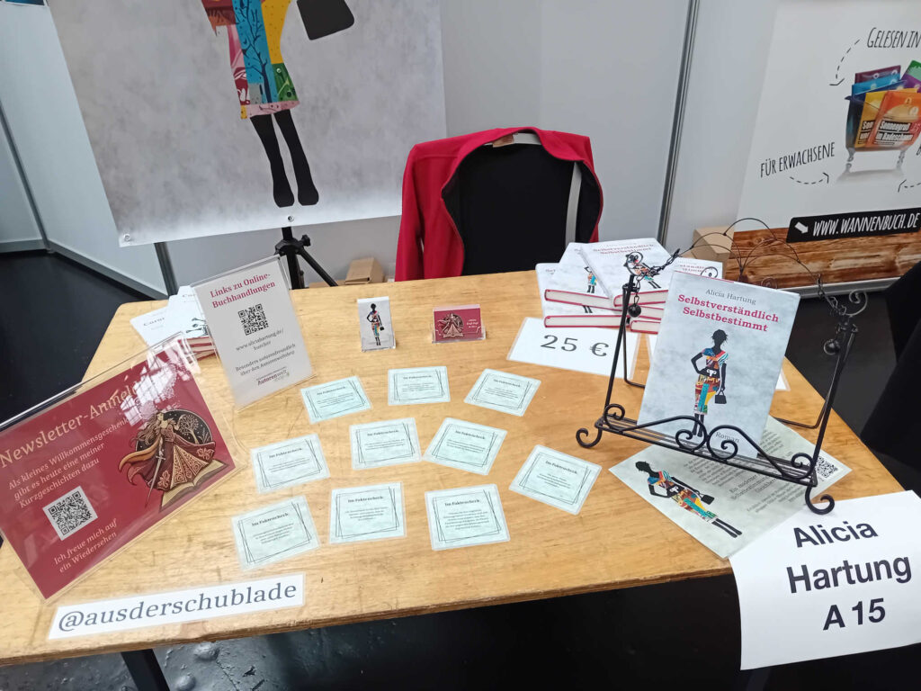 Mein Stand auf der BuchBerlin 2025